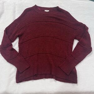Burgondy ee:some Sweater — size s/m